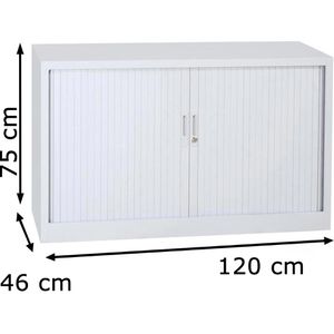 Produktbild für Rollladenschrank G-Office SDC.0712, aus Metall