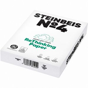 Kopierpapier Steinbeis No.4, Evolution White, Recycling, A4