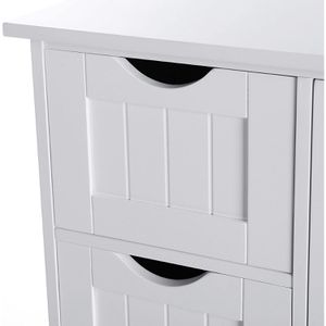 Produktbild für Kommode Vasagle LHC41W, weiß