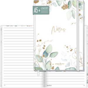 Notizbuch paper&you Blattgold, 8571-3, Karton Softcover