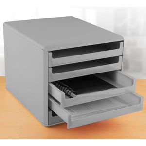 Produktbild für Schubladenbox Böttcher-AG A4, Recycling-Kunststoff