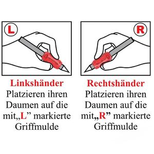 Produktbild für Schreibhilfe Kum 565.01.22 Pencil Grip