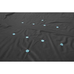 Produktbild für Poolabdeckung Bestway 58039, aus PVC, schwarz, mit Spannseil