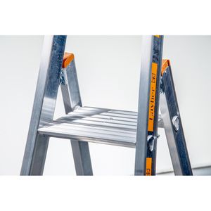 Produktbild für Stehleiter Layher Topic 1064, mit Plattform