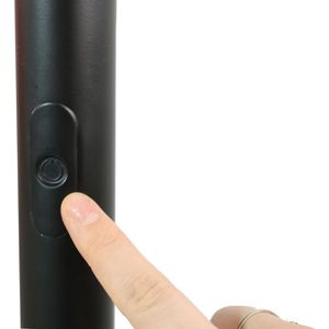 Produktbild für Stehlampe Unilux Pryska, LED, schwarz, 180 cm