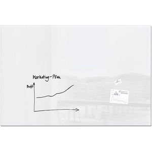 Glas-Magnettafel Sigel GL230 Artverum, inkl. 2 Magnete