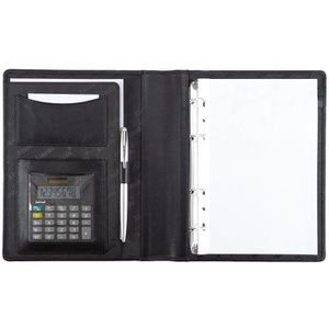 Produktbild für Schreibmappe Alassio 30007, Benaco I schwarz, Echt Leder
