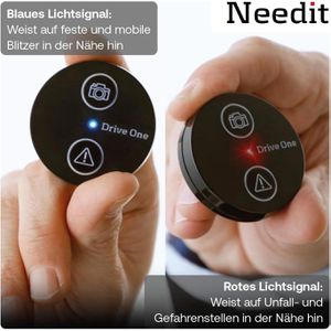 Produktbild für Blitzerwarner Needit Drive One 7017, mit Batterie