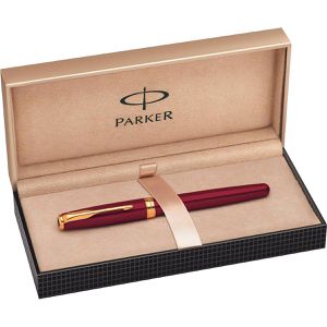 Produktbild für Füller Parker Sonnet Red Lacquer G.C., Feder F