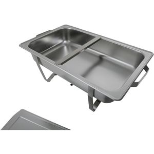 Produktbild für Chafing-Dish Saro Twin Pack Elena, mit Brennpaste