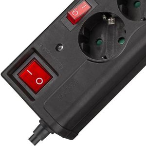 Produktbild für Steckdosenleiste Goobay mit 1,4m Kabel