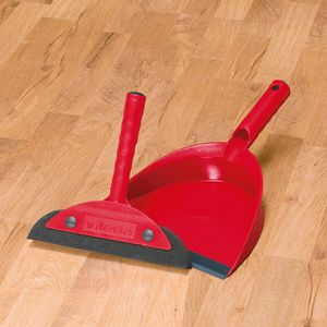 Produktbild für Kehrgarnitur Vileda Superfeger Classic 2in1, Kunststoffborsten