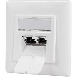 Netzwerkdose LogiLink NP0127, Unterputz