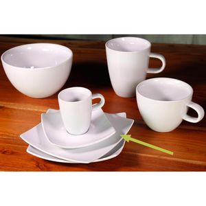 Produktbild für Untertasse Van-Well Java, weiß