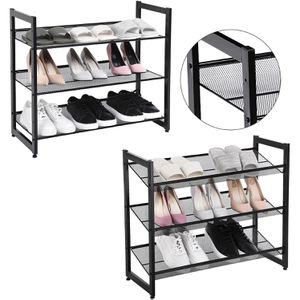 Produktbild für Schuhregal Songmics LMR03B, aus Metall
