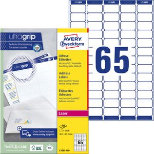 Adressetiketten Zweckform L7651-100, weiß