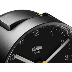 Produktbild für Wecker Braun BC01B schwarz, analog