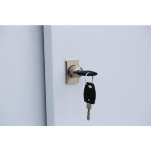 Produktbild für Schiebetürenschrank Lüllmann 550150, Metall