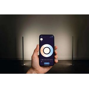 Produktbild für Stehlampe Maul Maulpino colour vario LED, schwarz, 143 cm