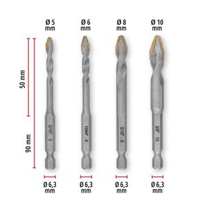 Produktbild für Bohrer Einhell XS-CASE HM, 51404