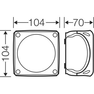 Produktbild für Abzweigdose Hensel DK 0400 G, wasserdicht IP66 für außen