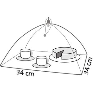 Produktbild für Fliegenhaube Westmark 23282230, mit Spitze, aus Polyester