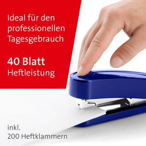 Produktbild für Heftgerät Novus B4, 020-1272, inkl. 200 Heftklammern