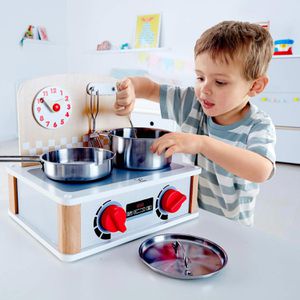 Produktbild für Kinderküche Hape E3151 2-in-1 Küchen- &amp; Grill-Set