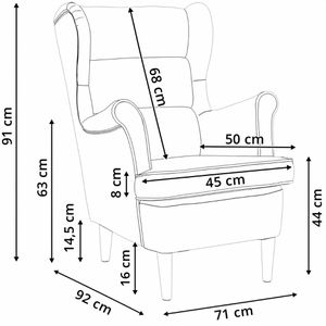 Produktbild für Loungesessel vidaXL 324067, braun