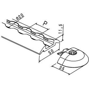 Produktbild für Endkappe allsafe Endkappe