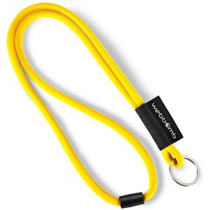 Produktbild für Schlüsselband Webbomb Tubular, gelb