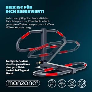 Produktbild für Parkbügel Monzana 108051, klappbar