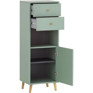 Produktbild für Badschrank Schildmeyer Bjarne 153174, mit 4 Füßen, pistazie