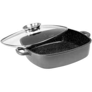 Bräter STONELINE Eckpfanne 8645, aus Aluguss