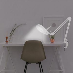 Produktbild für Lupenleuchte LogiLink WZ0058, 127 mm Glaslinse, LED