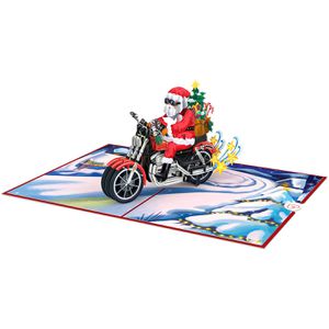 Produktbild für Weihnachtskarte papercrush 3D Weihnachtsmann