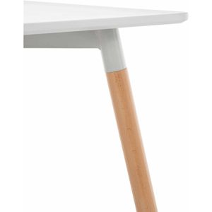 Produktbild für Esstisch CLP Viborg, 202780802, weiß / buche