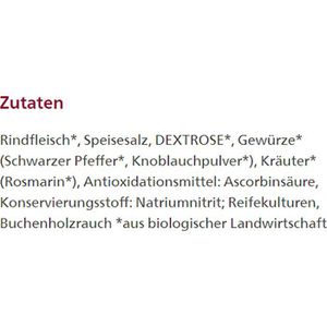 Produktbild für Fleischsnack Alnatura Rinder Snack, BIO