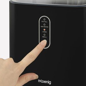 Produktbild für Eiswürfelmaschine H.Koenig KUB14, Kunststoff