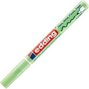 Produktbild für Lackmarker Edding 751, wasserfest &amp; permanent, pastellgrün