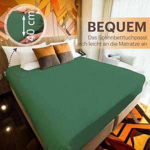Produktbild für Spannbettlaken NatureMark Jersey, 200 x 220 cm