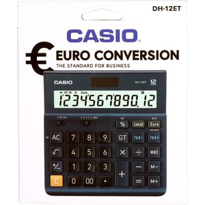 Produktbild für Taschenrechner Casio DH-12ET, mit MwSt-Berechnung
