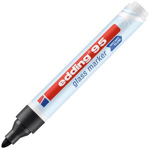 Glasboardmarker Edding 95, schwarz