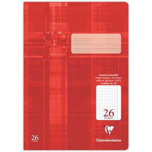 Produktbild für Schulheft Clairefontaine 331026C, Premium, ab 5. Klasse, A4