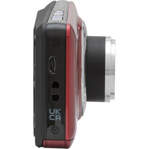 Produktbild für Kompaktkamera Kodak Pixpro FZ55 rot, mit 2,7 Zoll Display