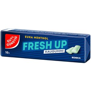 Produktbild für Kaugummis Gut&amp;Günstig Fresh Up Euca &amp; Menthol