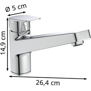 Produktbild für Küchenarmatur Ideal-Standard Ceraplan, chrom