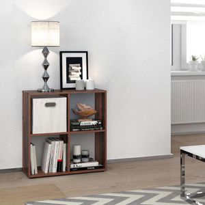 Produktbild für Bücherregal Vicco Tetra, dunkelbraun