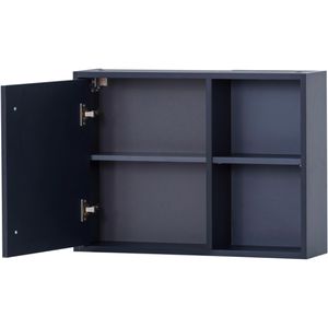 Produktbild für Bad-Hängeschrank Schildmeyer Kent 153912, matt nachtblau