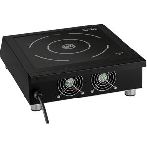 Produktbild für Kochplatte Bartscher IK 35-1 TC SW, 105884, mattschwarz